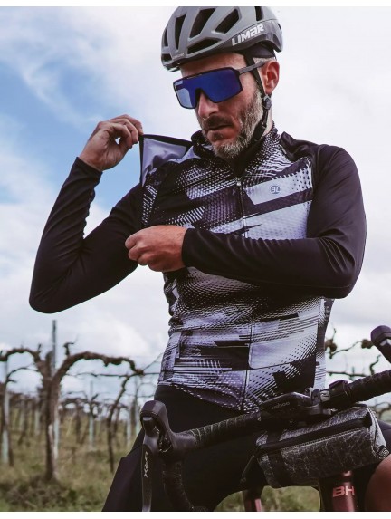 BICYCLE LINE GAVIA vėjui atsparus dviratininko džersis